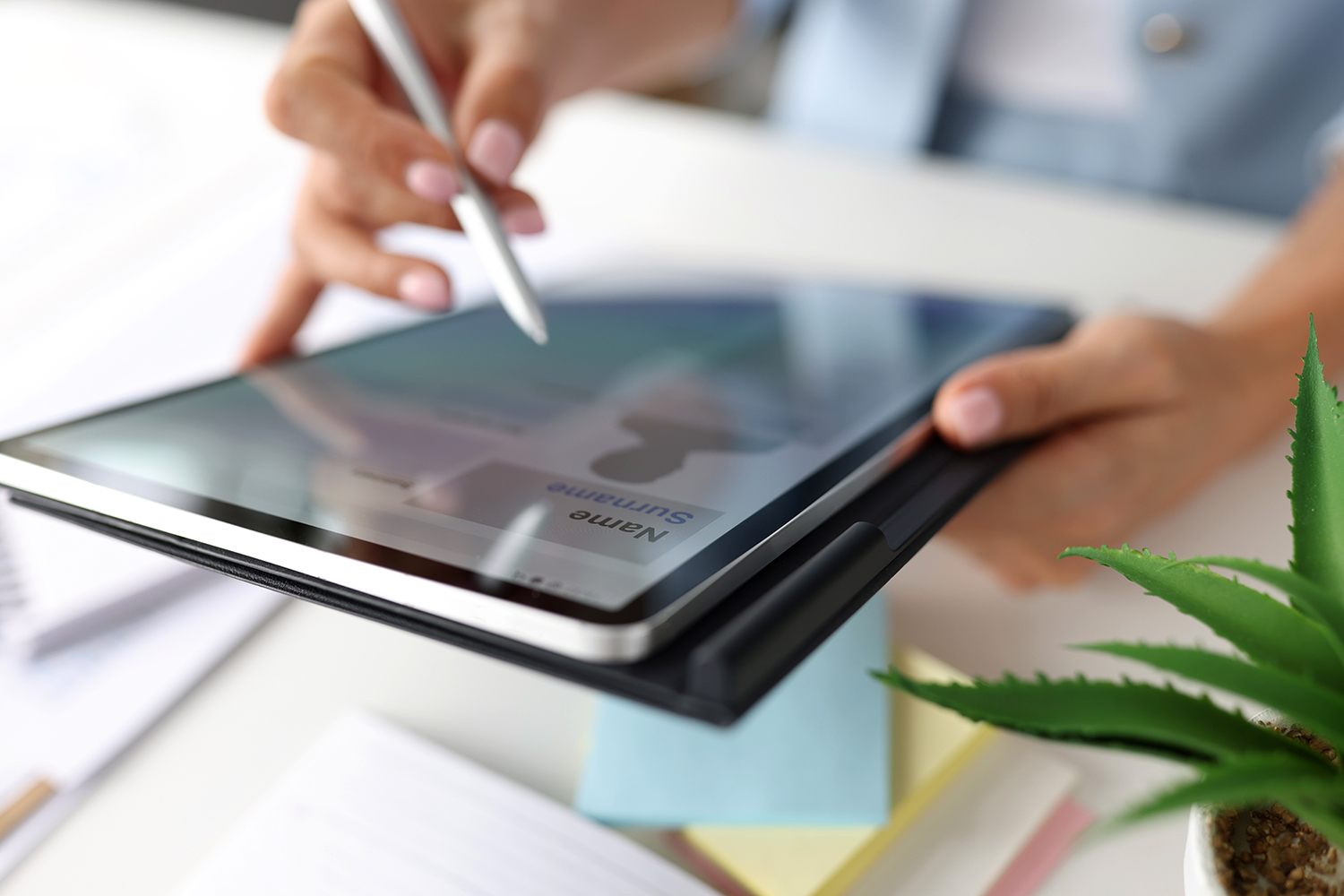 Image of application form